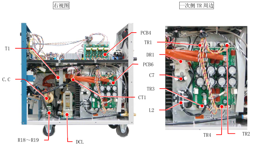 OTC氬弧焊機ADP400側(cè)面圖 OTC氬弧焊機ADP400側(cè)面圖