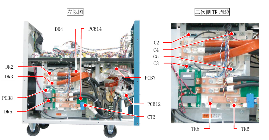 OTC氬弧焊機ADP400側(cè)面圖 OTC氬弧焊機ADP400側(cè)面圖