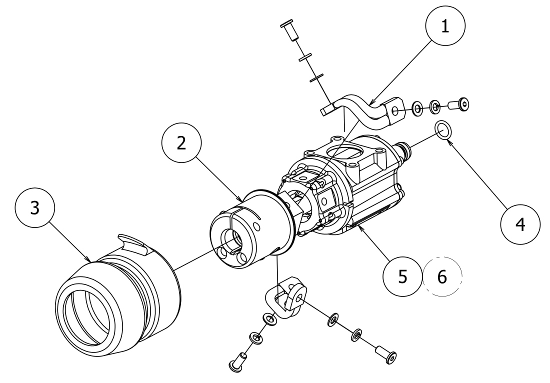 OTC焊接機(jī)器人防碰傳感器SSV分解圖 OTC焊接機(jī)器人防碰傳感器SSV分解圖