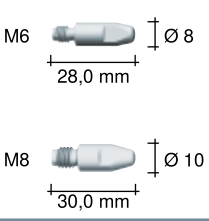 賓采爾焊槍A500導電嘴 賓采爾焊槍A500導電嘴